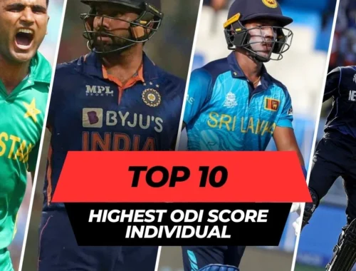 Top 10 Highest ODI Score Individual