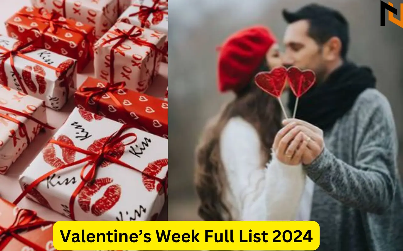 Valentine's Week Full List 2024, Check All Days from 7 to 14 February
