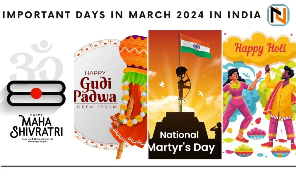 Important Days in March 2024 in India