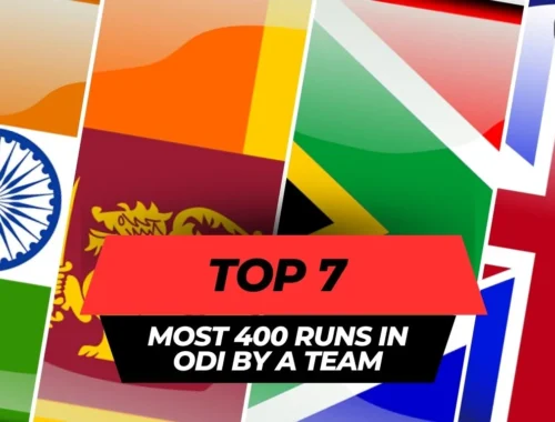 Top 7 Most 400 Runs in ODI by a Team